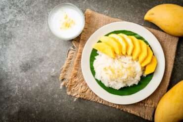 Sticky rice dishes