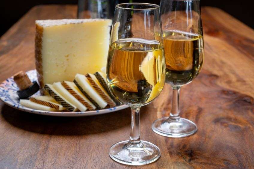 Blended or fortified wine